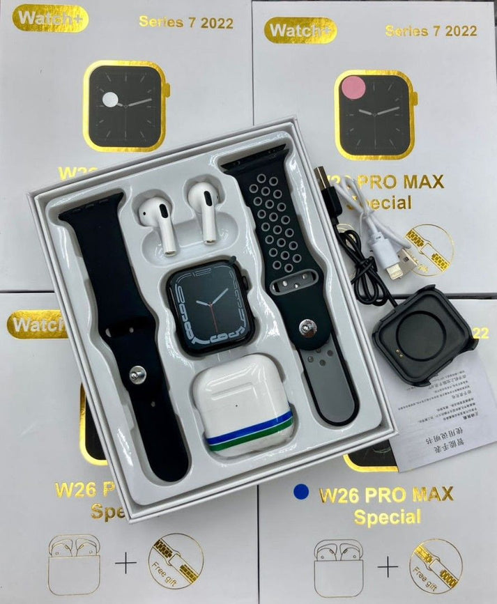 Reloj Smartwatch Pro Max + Audífonos Serie 8