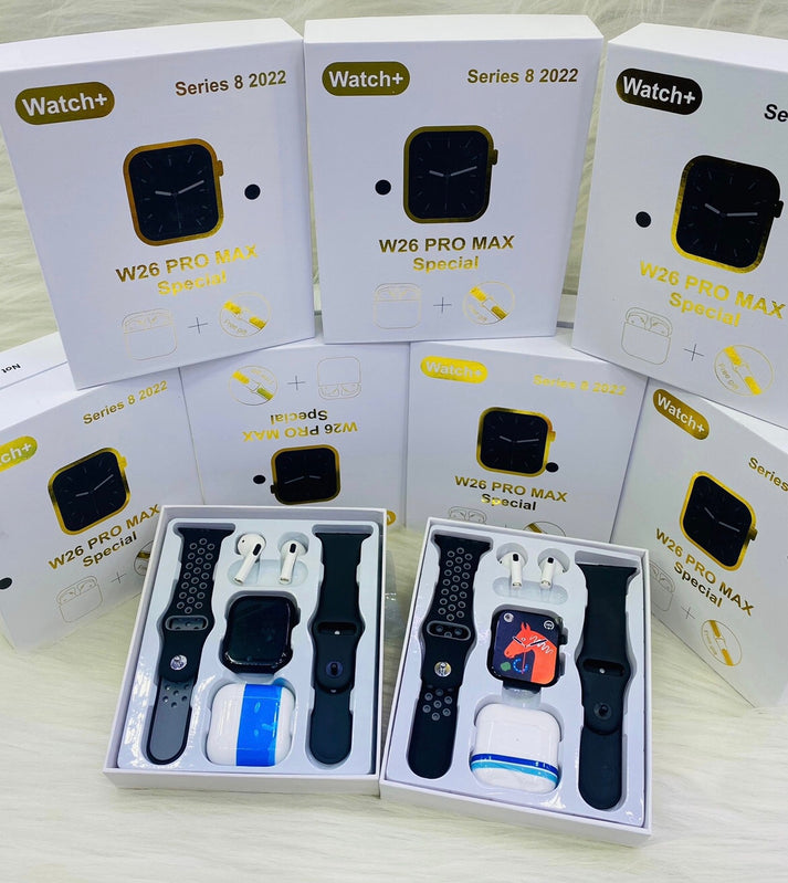 Reloj Smartwatch Pro Max + Audífonos Serie 8