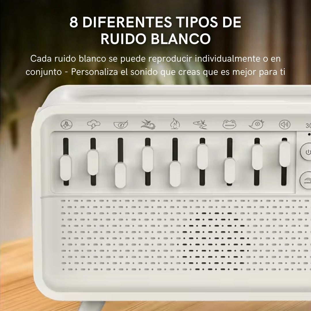HUMIFICADOR 4 EN 1 CON SONIDOS DE NATURALEZA