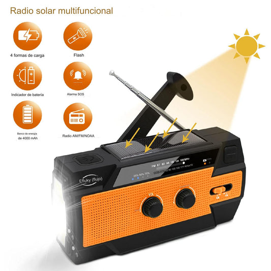 Linterna 6 en 1 | Radio Multifunción