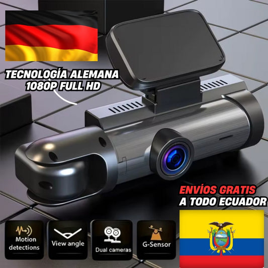 CÁMARA DE CARRO 1080P FULL HD DOBLE LENTE